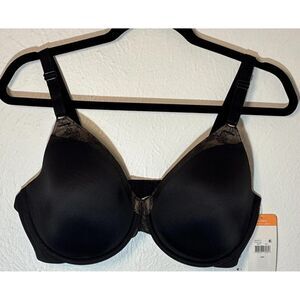 Warner-s Women's Black Bra